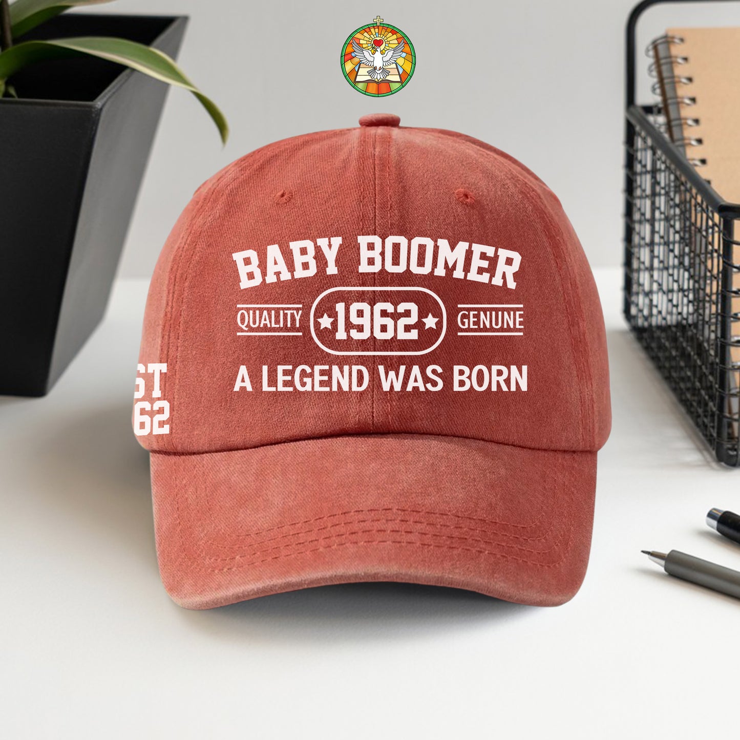 Baby Boomer Quality [Custom Year] Genuine A Legend Was Born Baseball Cap - Legendary Generation