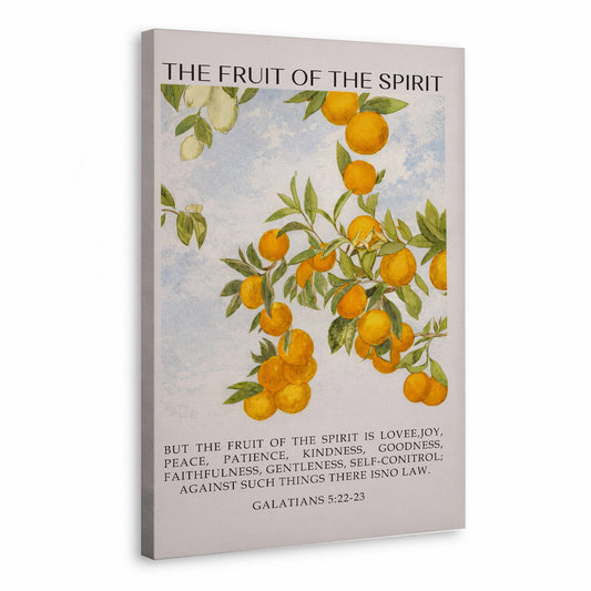 Galatians 5:22-23 The Fruit Of The Spirit Poster/Canvas