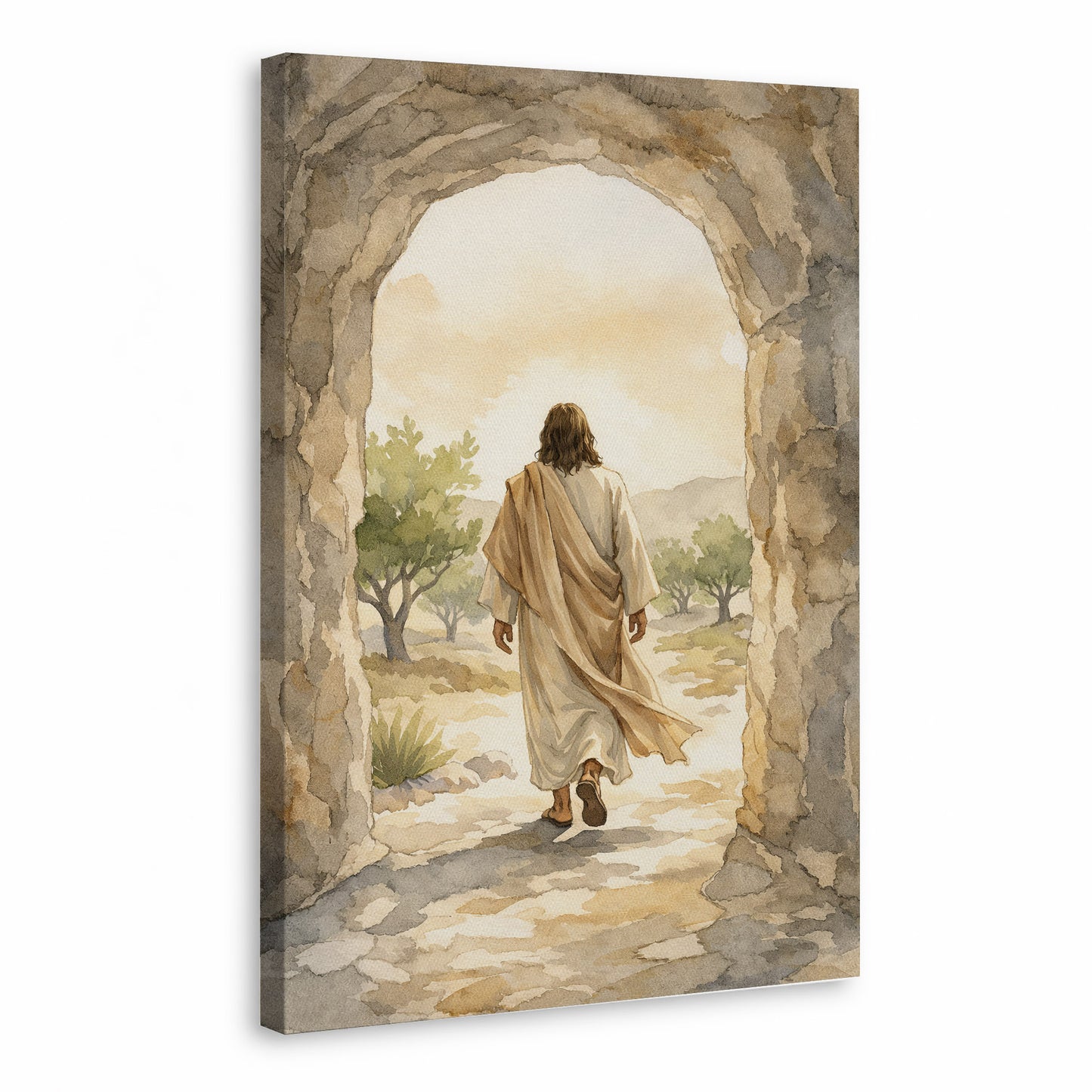 Empty Tomb Morning Poster/Canvas