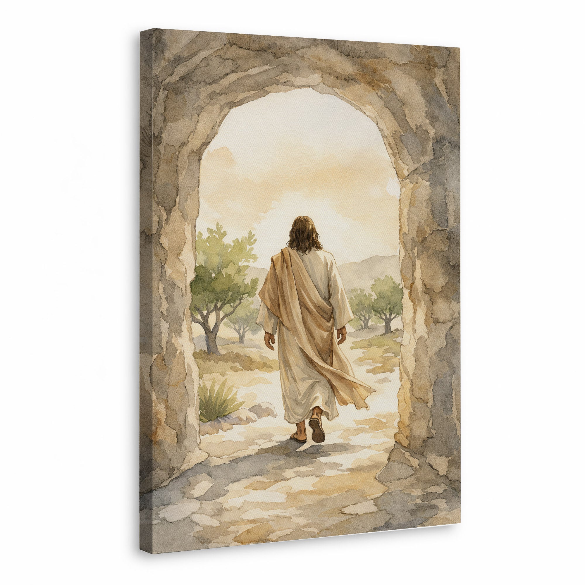 Empty Tomb Morning Poster/Canvas