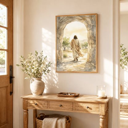 Empty Tomb Morning Poster/Canvas