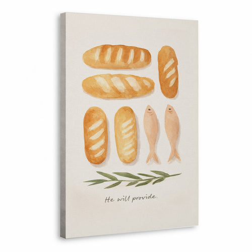 Loaves & Fish Faith Poster/Canvas