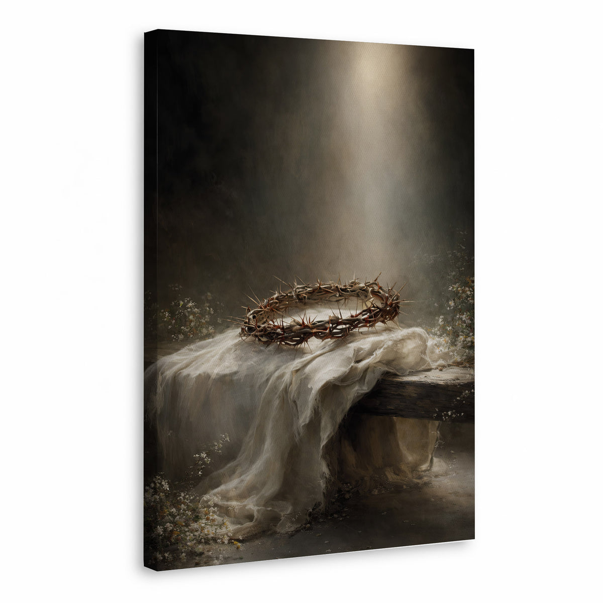 Crown of Thorns Still Life Christian Wall Art Poster/Canvas