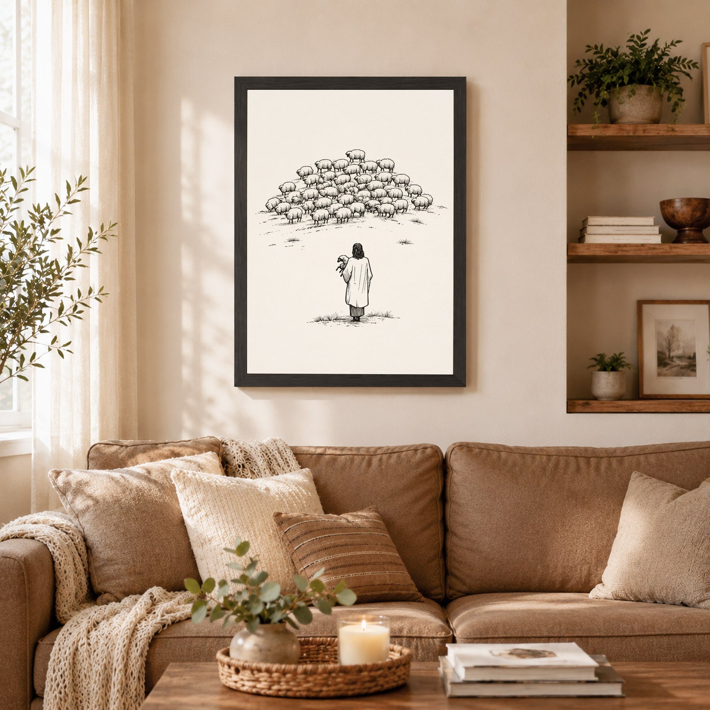 The Good Shepherd Poster/Canvas