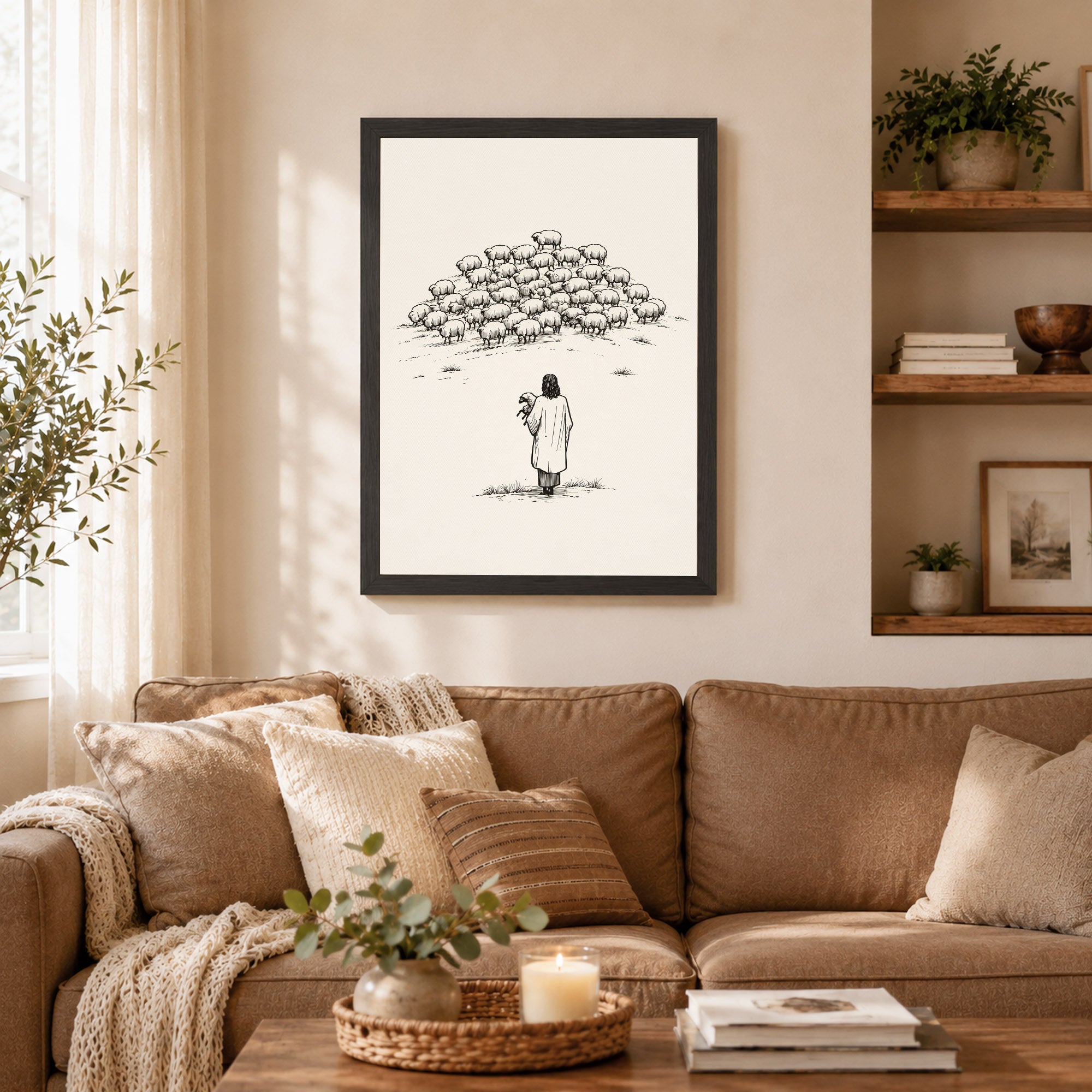 The Good Shepherd Poster/Canvas