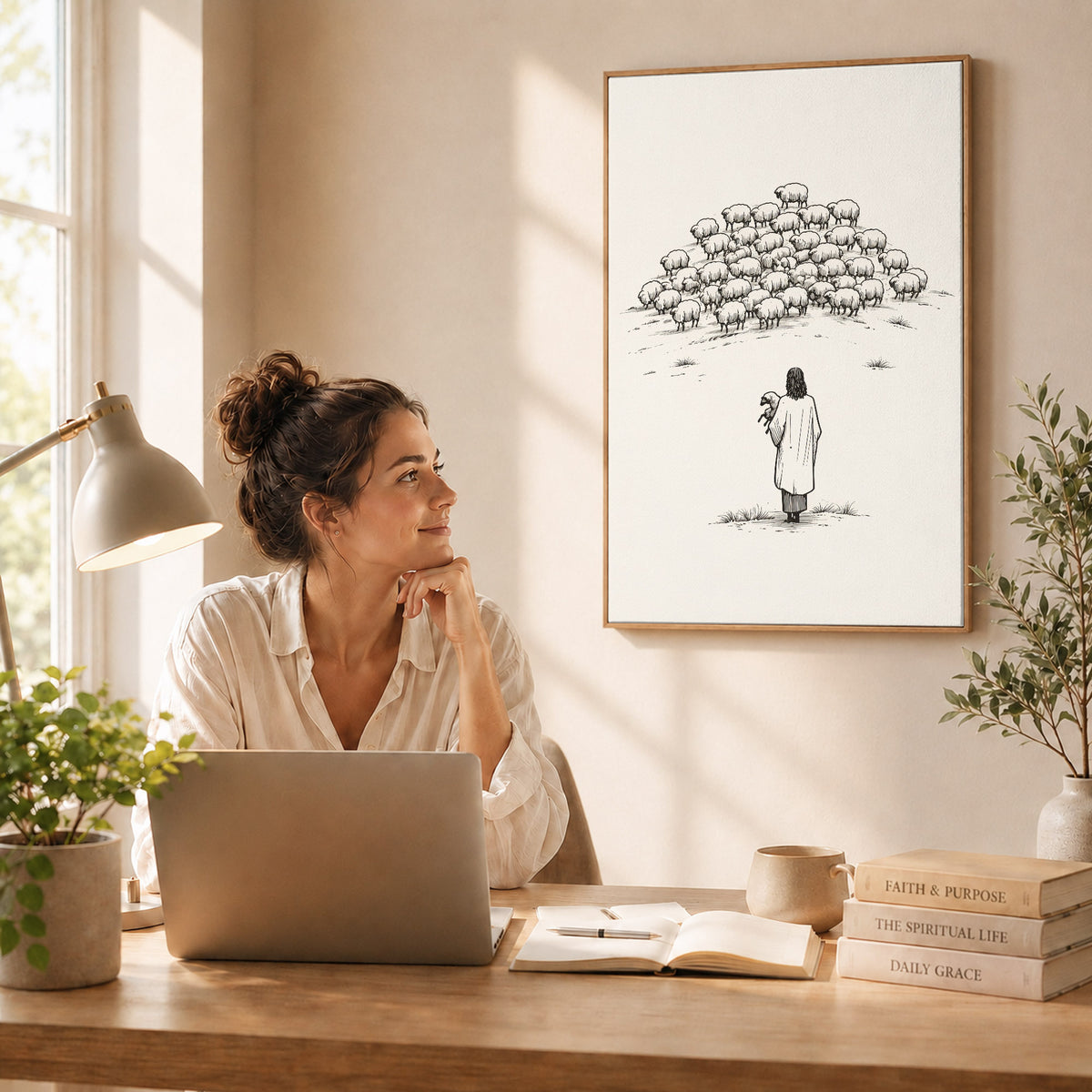 The Good Shepherd Poster/Canvas