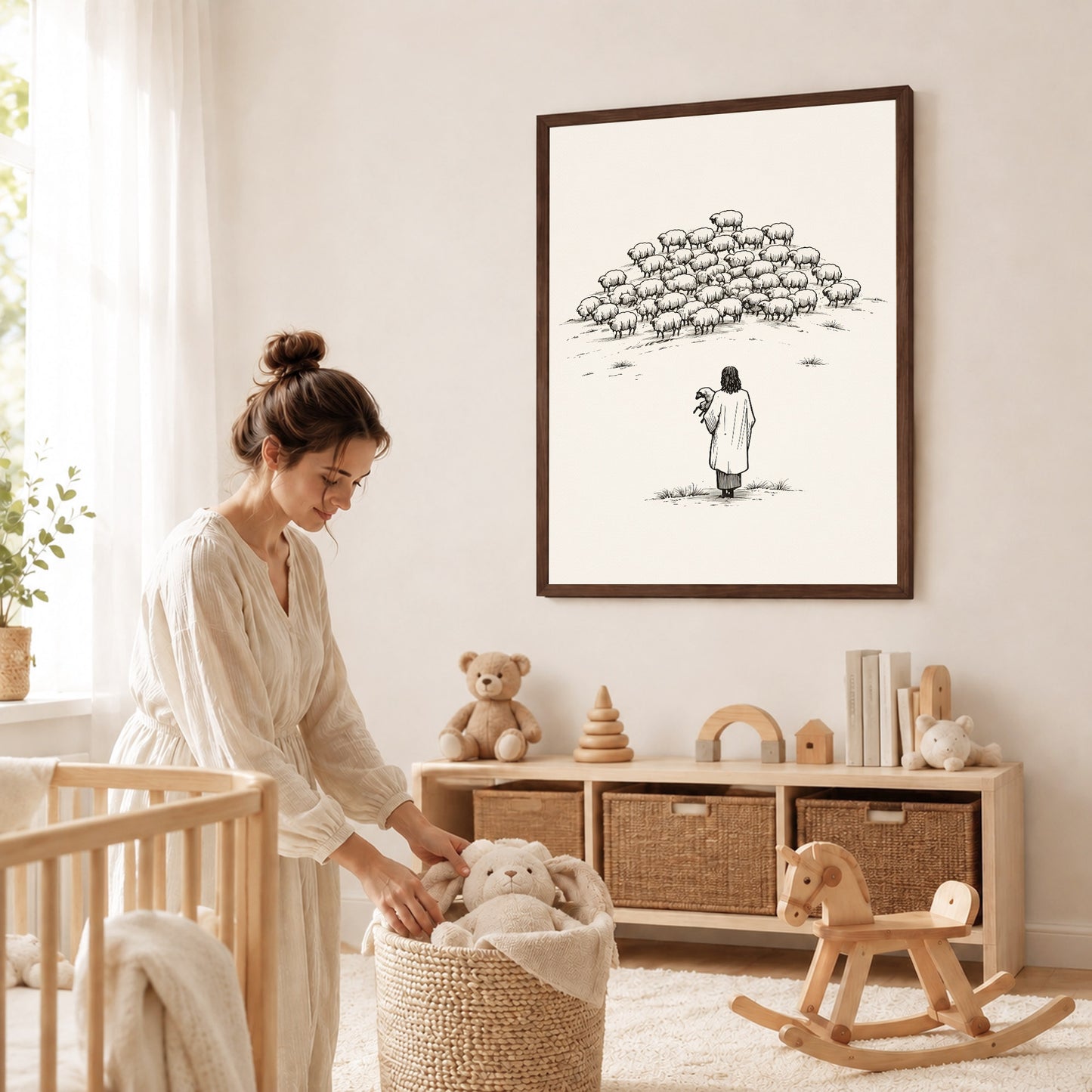 The Good Shepherd Poster/Canvas