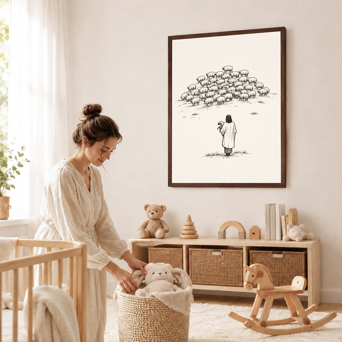 The Good Shepherd Poster/Canvas