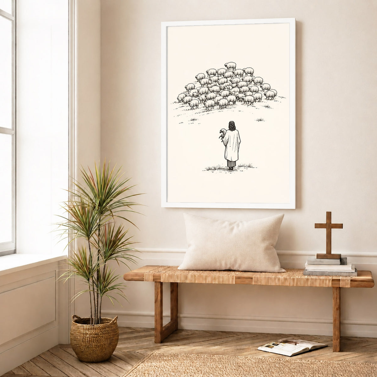 The Good Shepherd Poster/Canvas