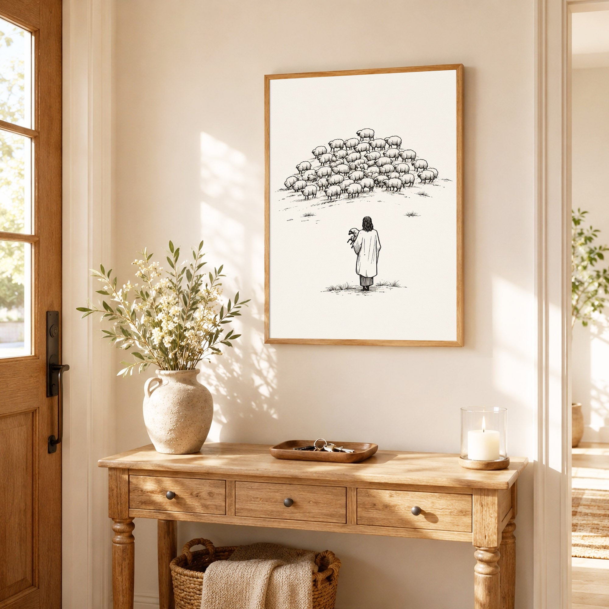 The Good Shepherd Poster/Canvas