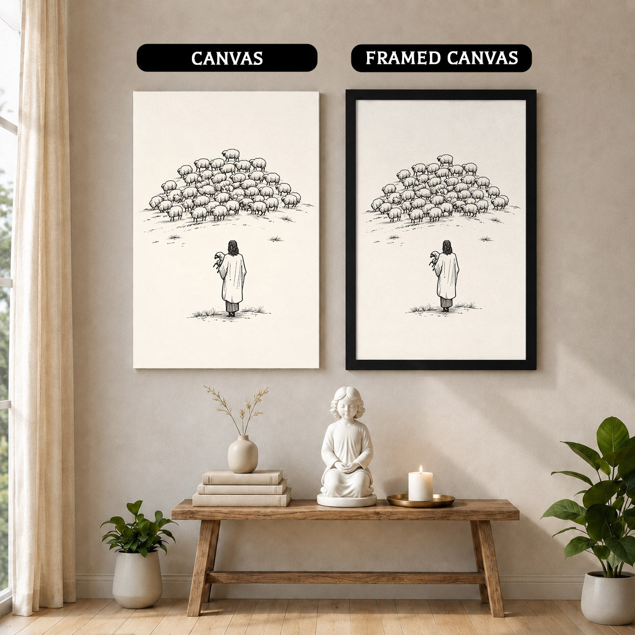 The Good Shepherd Poster/Canvas