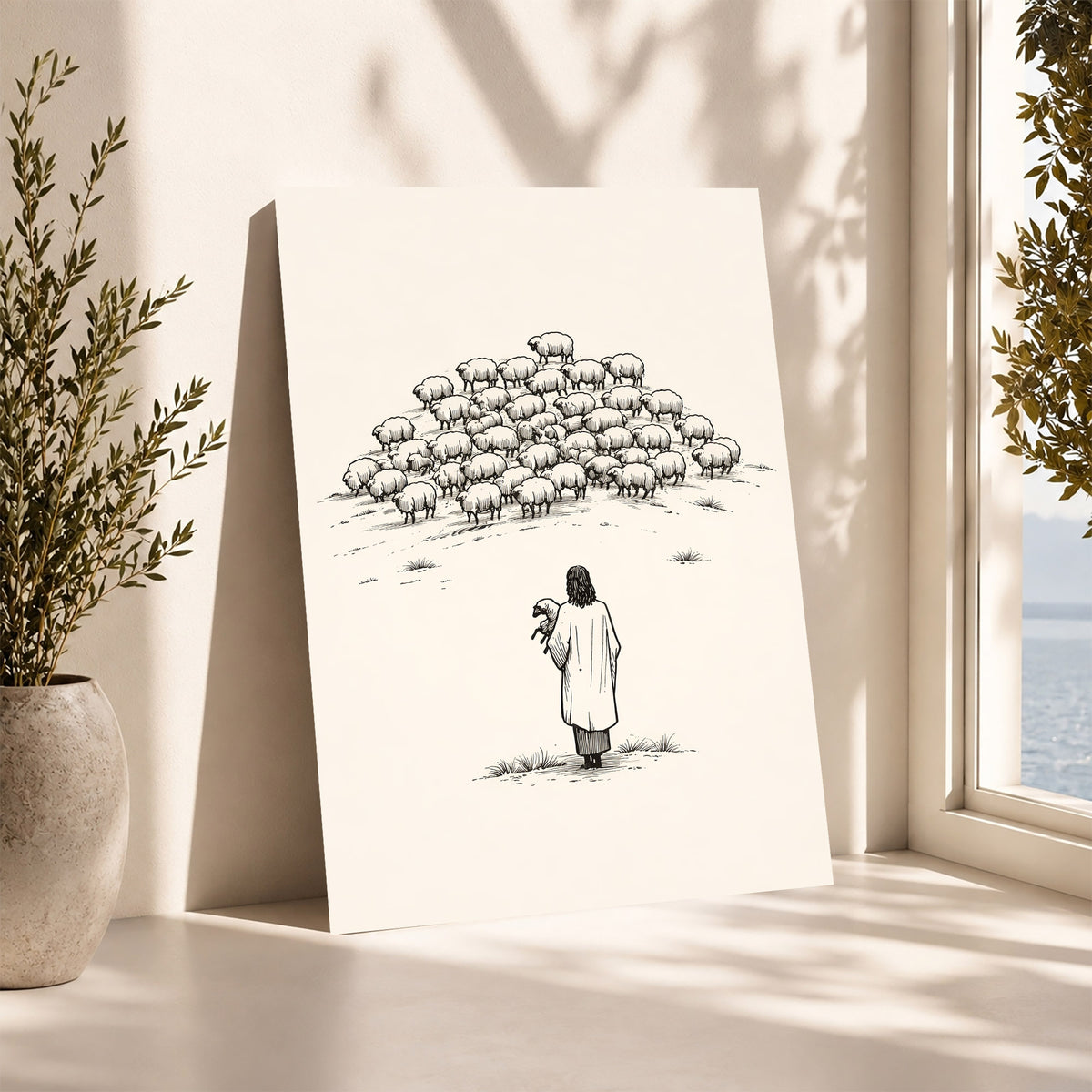 The Good Shepherd Poster/Canvas