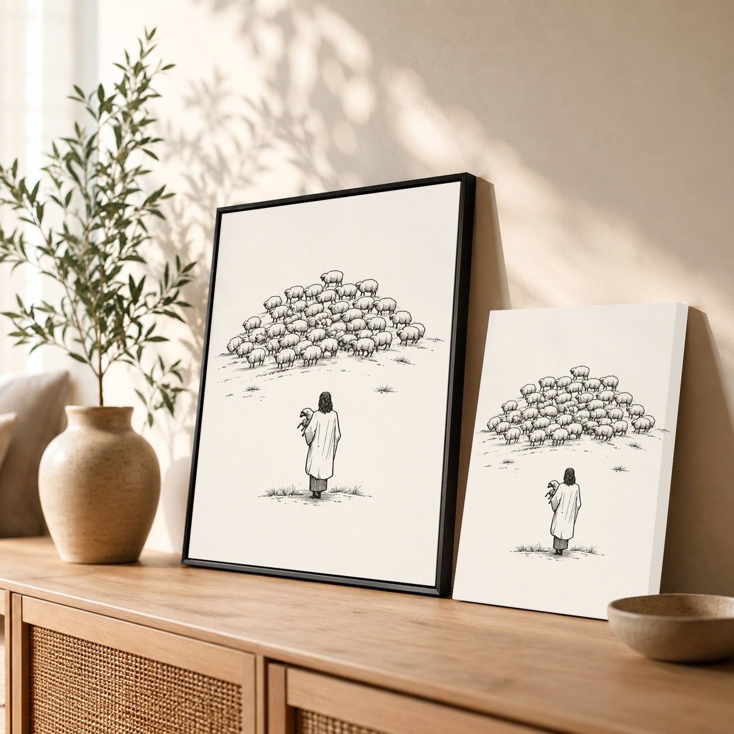 The Good Shepherd Poster/Canvas