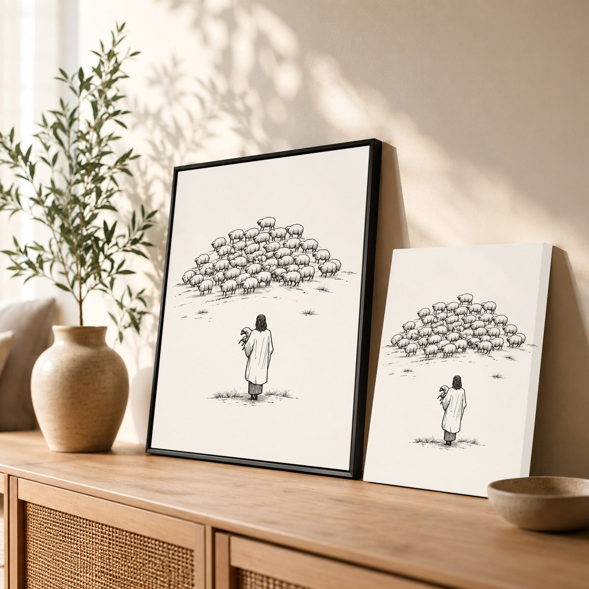 The Good Shepherd Poster/Canvas