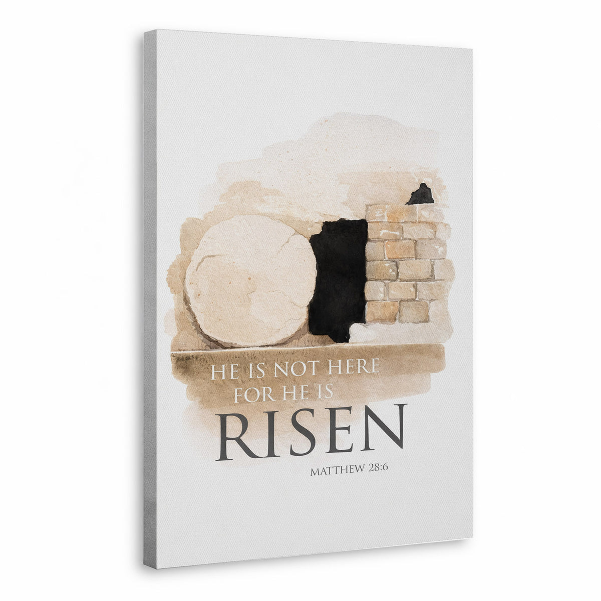 He is Risen - Matthew 28:6 Poster/Canvas