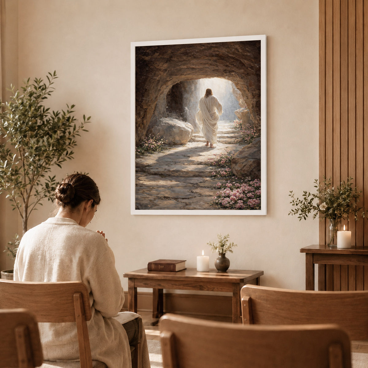 The Empty Tomb – Victory of Resurrection Wall Art Poster/Canvas