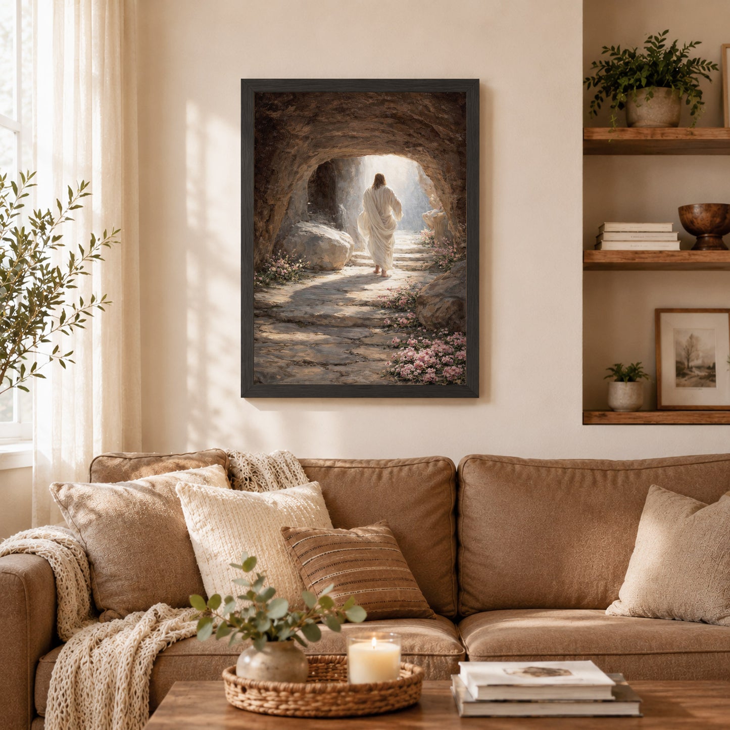 The Empty Tomb – Victory of Resurrection Wall Art Poster/Canvas