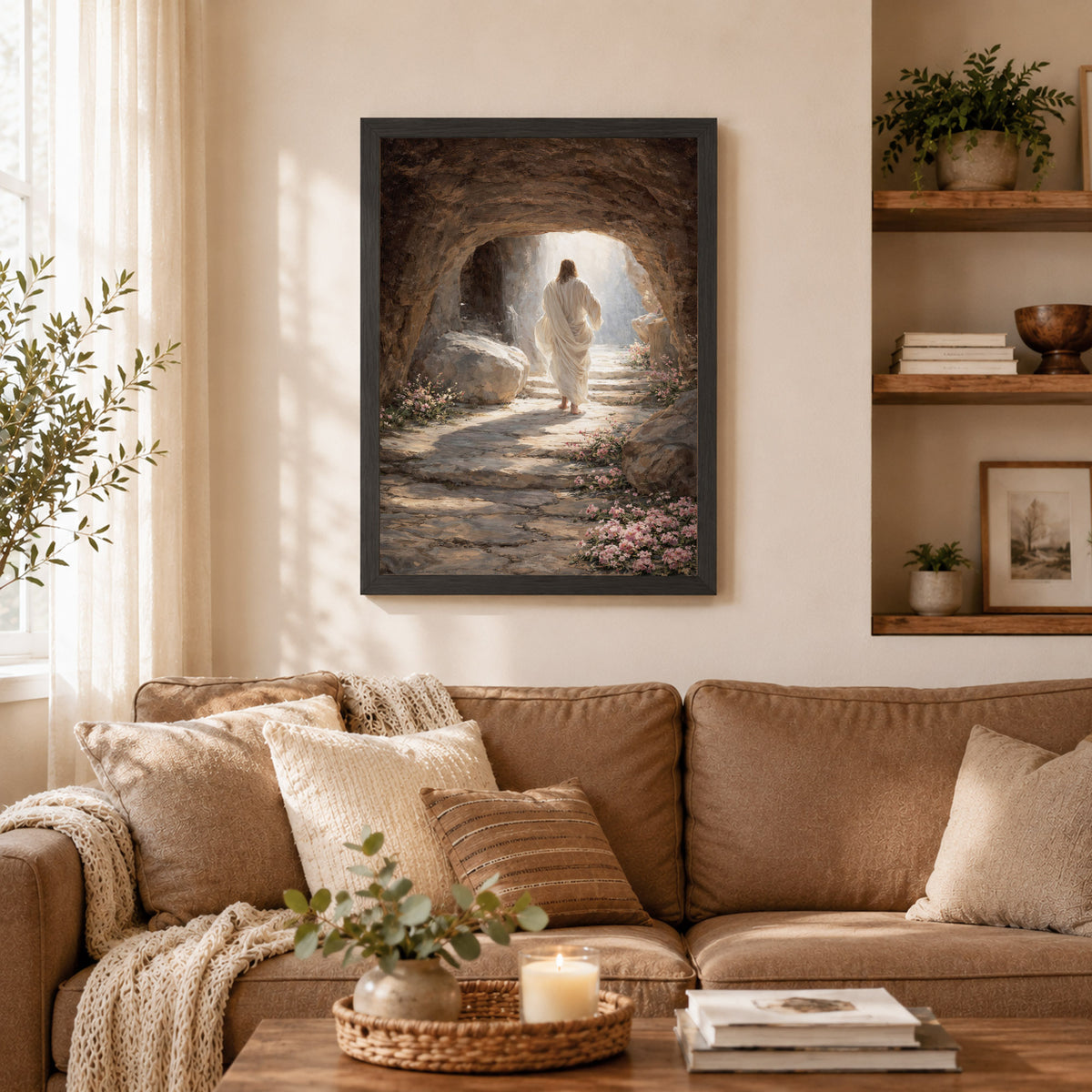 The Empty Tomb – Victory of Resurrection Wall Art Poster/Canvas
