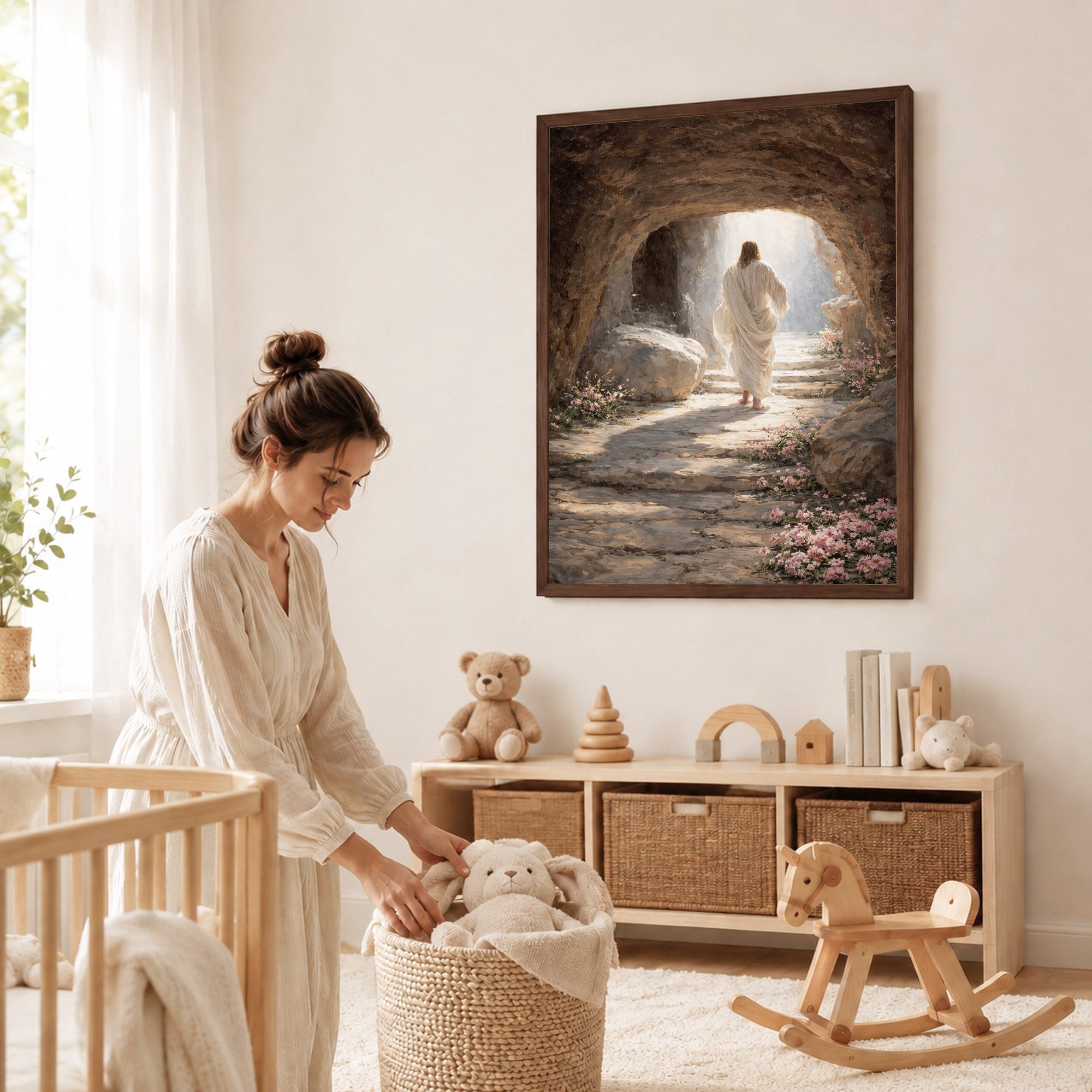 The Empty Tomb – Victory of Resurrection Wall Art Poster/Canvas