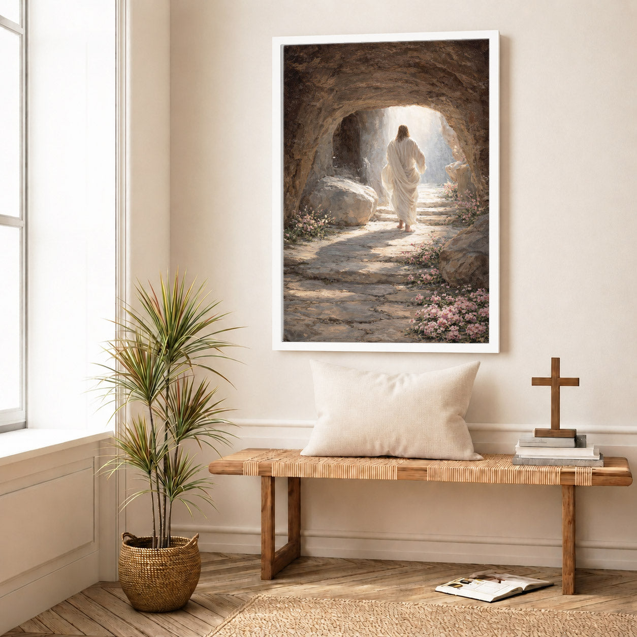 The Empty Tomb – Victory of Resurrection Wall Art Poster/Canvas