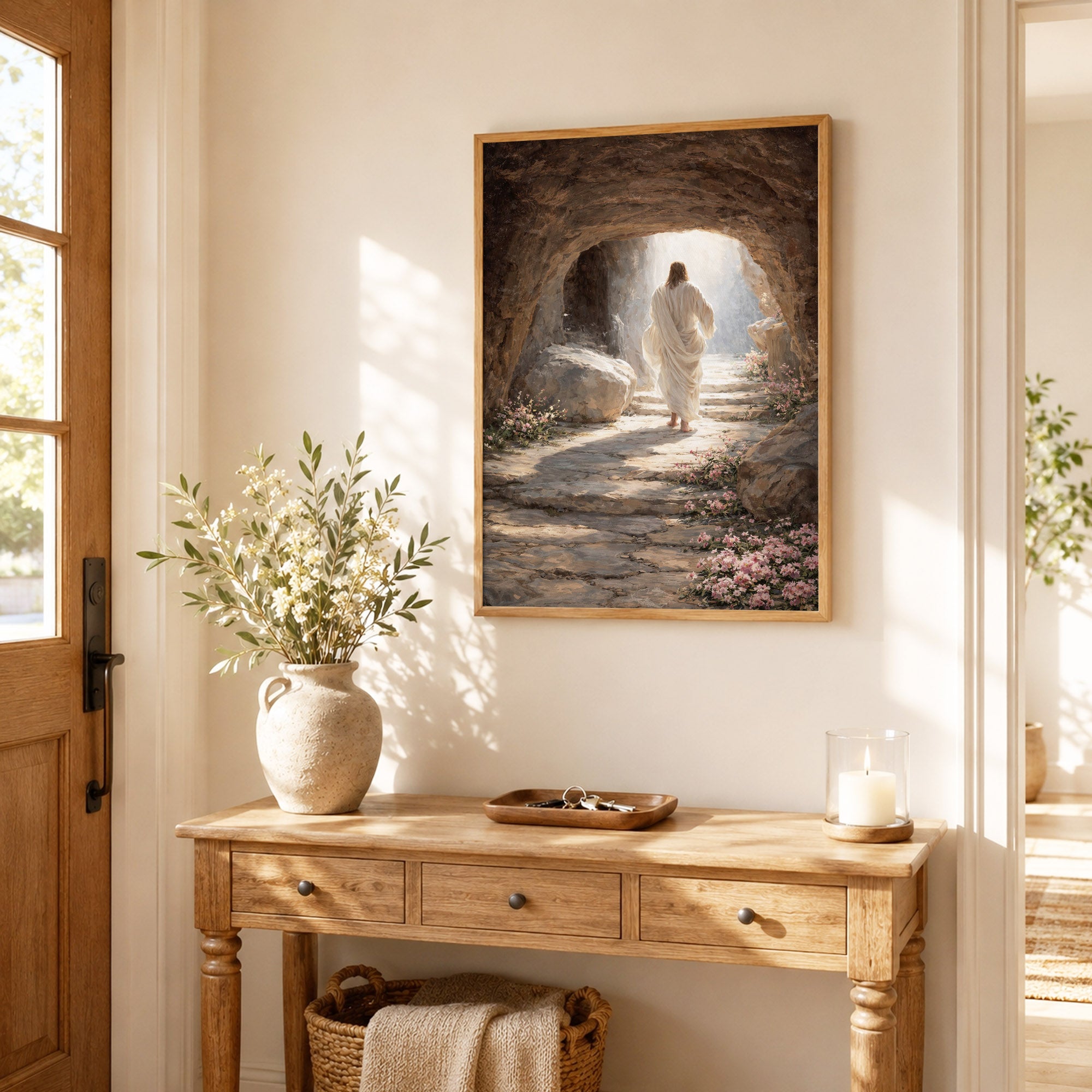 The Empty Tomb – Victory of Resurrection Wall Art Poster/Canvas