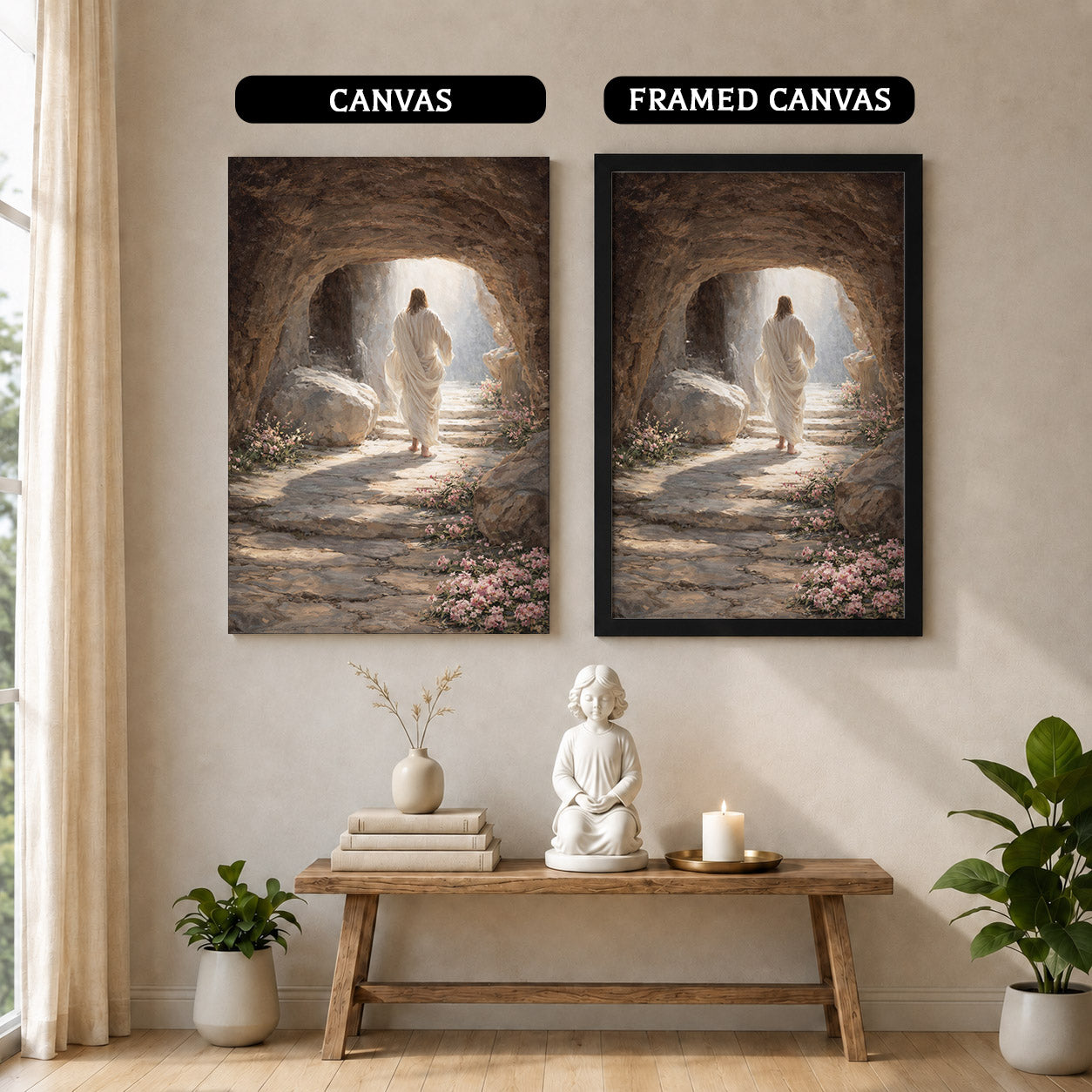 The Empty Tomb – Victory of Resurrection Wall Art Poster/Canvas