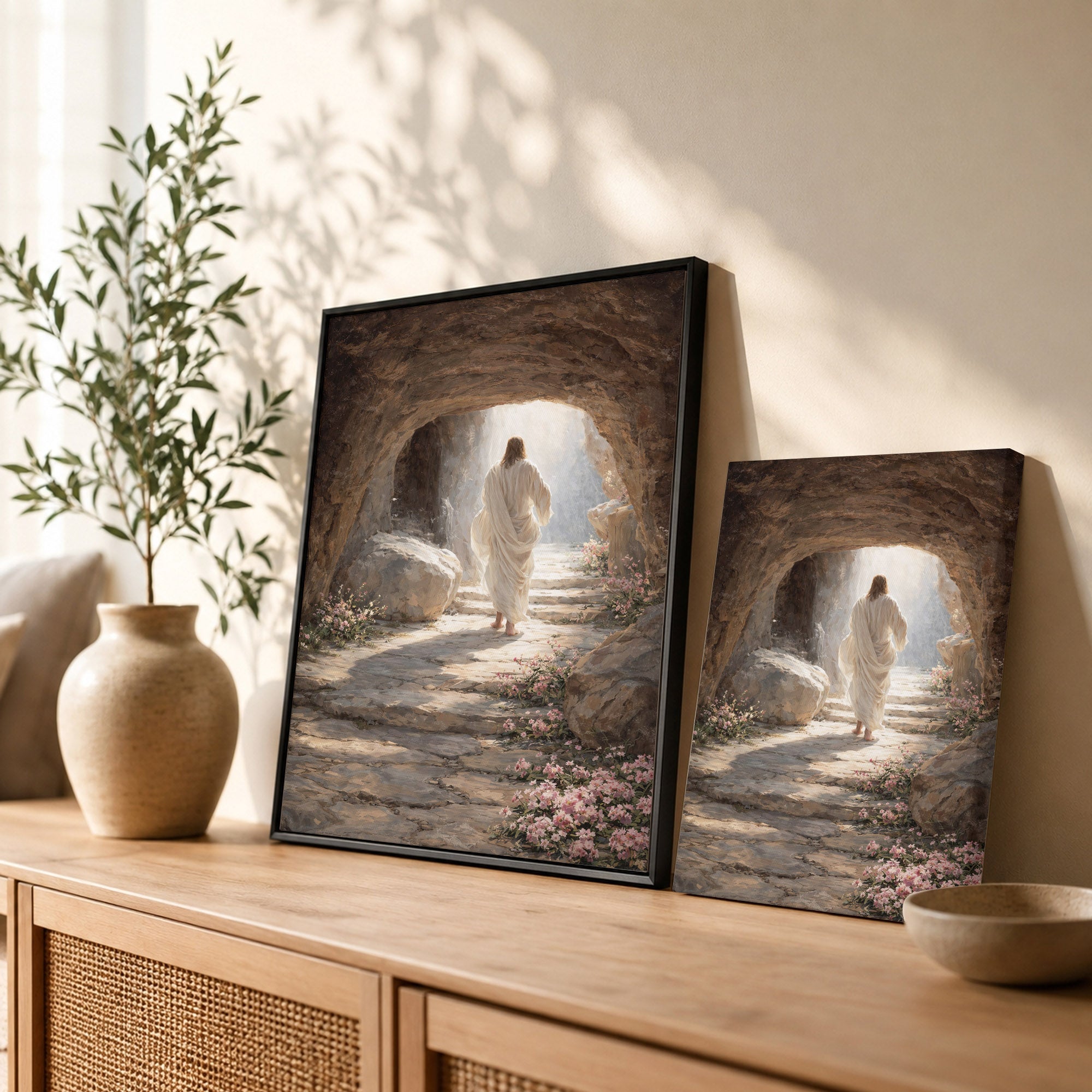 The Empty Tomb – Victory of Resurrection Wall Art Poster/Canvas