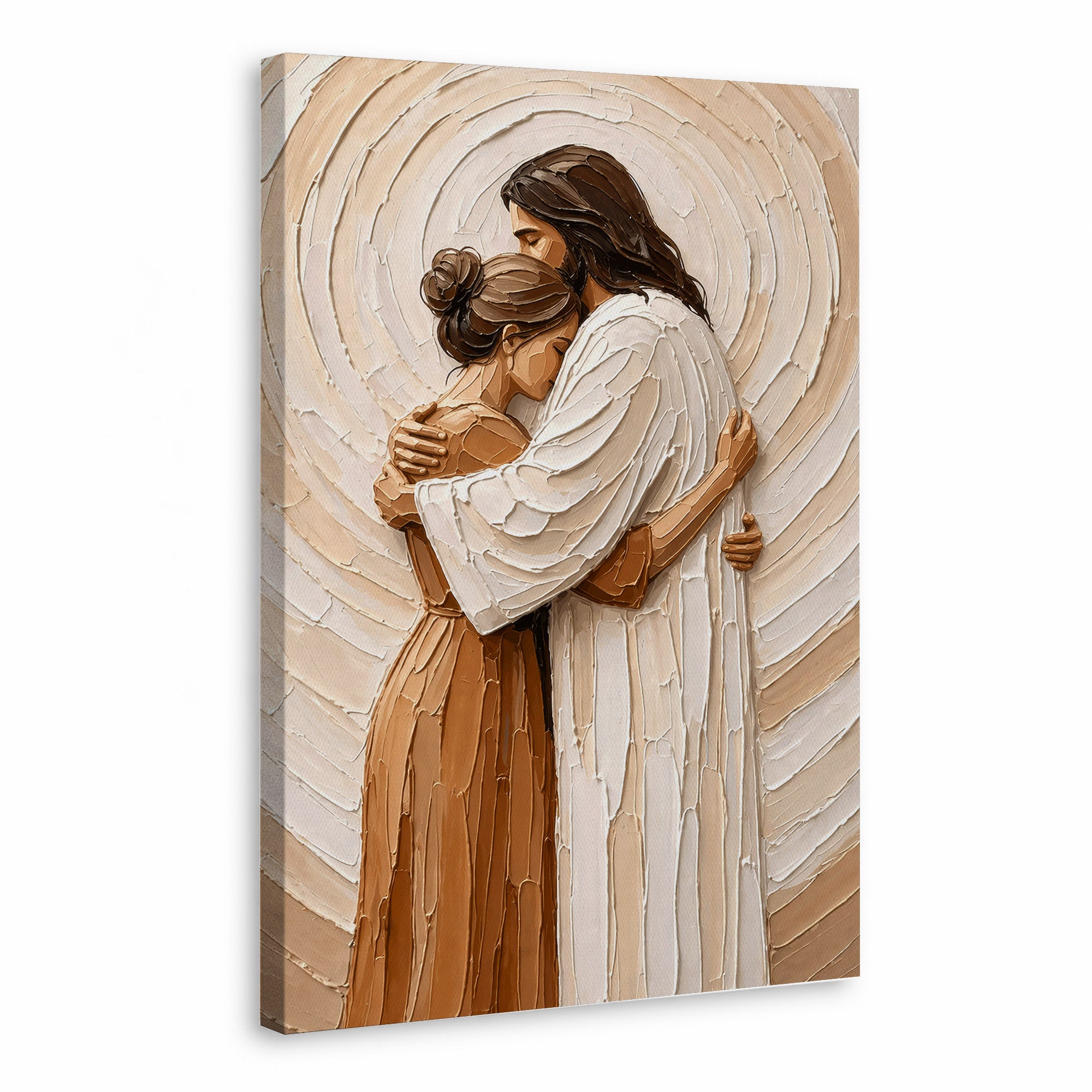Christ’s Embrace of Peace and Healing Poster/Canvas