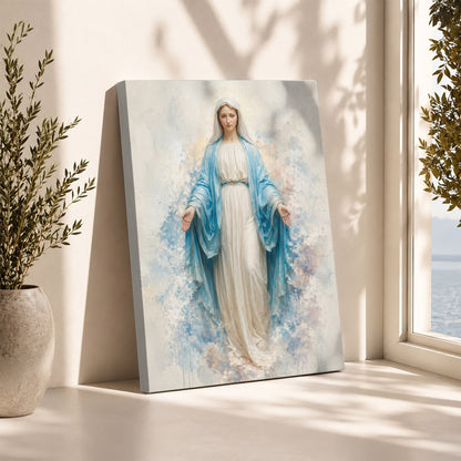 Immaculate Virgin Mary Art Print Poster/Canvas