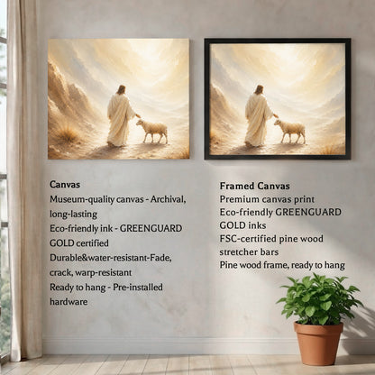 Guided by Grace Christian Art Poster/Canvas