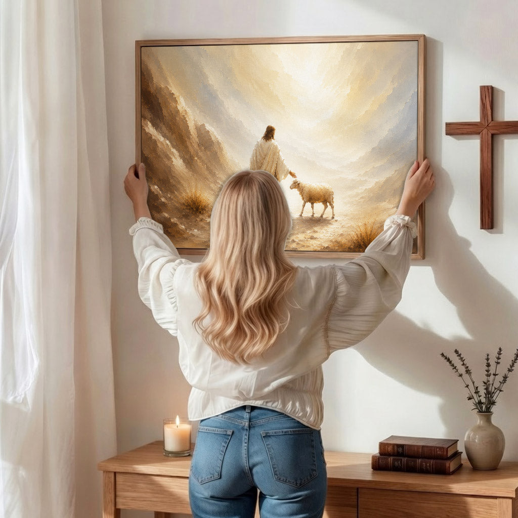 Guided by Grace Christian Art Poster/Canvas