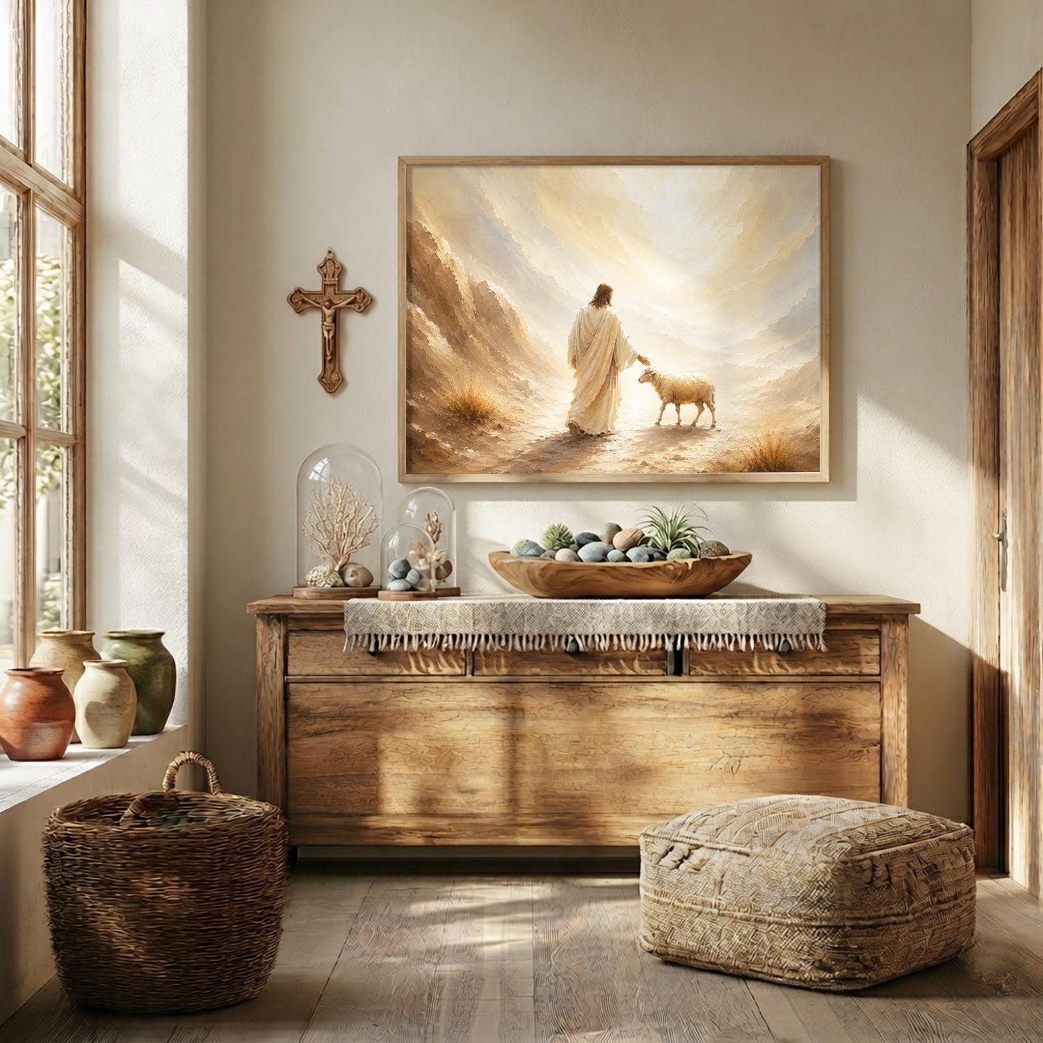 Guided by Grace Christian Art Poster/Canvas
