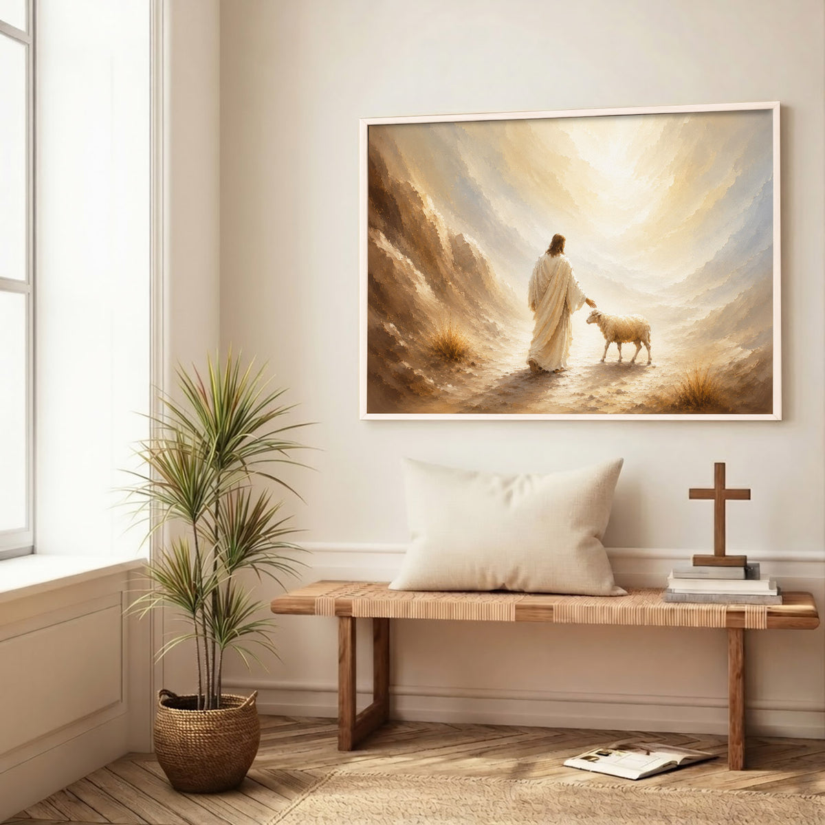 Guided by Grace Christian Art Poster/Canvas