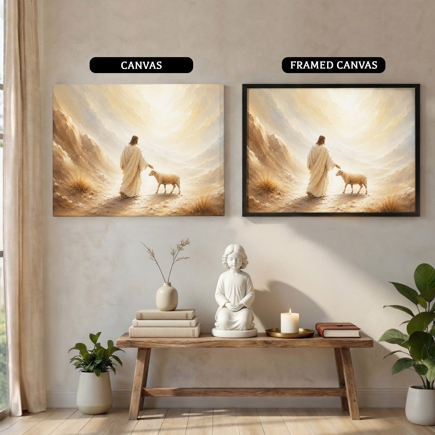 Guided by Grace Christian Art Poster/Canvas