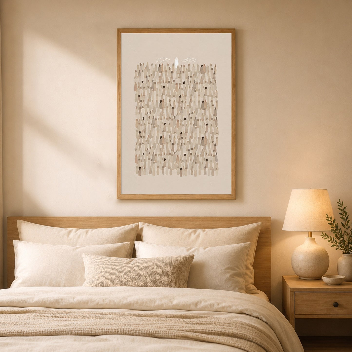 The Lost Sheep Minimalist Christian Wall Art Poster/Canvas