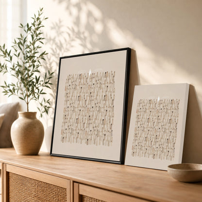 The Lost Sheep Minimalist Christian Wall Art Poster/Canvas