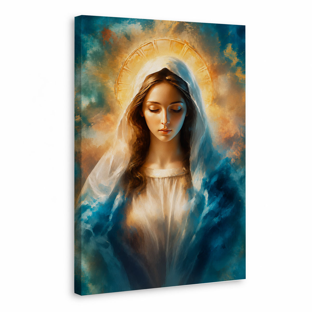 Heavenly Grace of the Blessed Virgin Mary Poster/Canvas