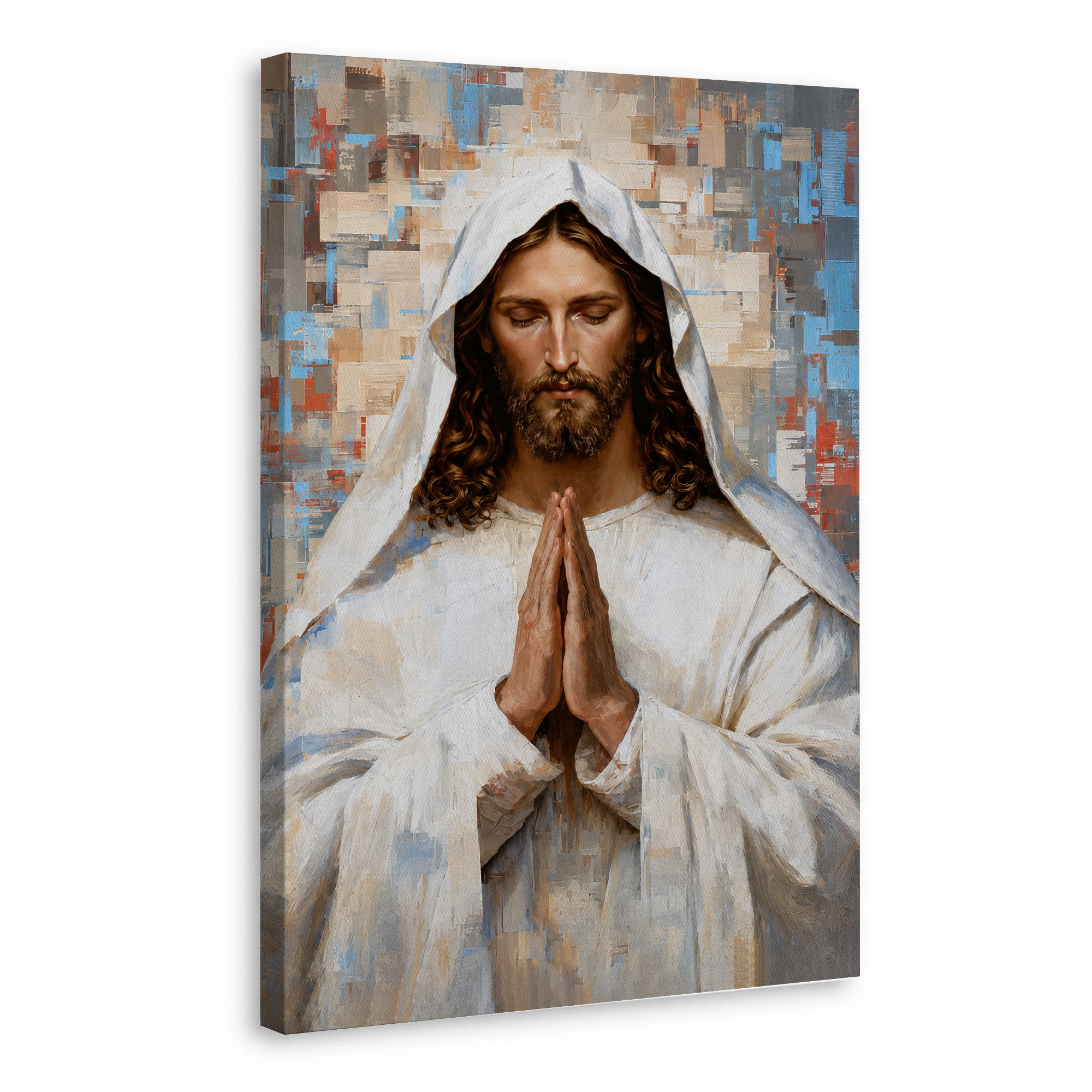 Prayer of Faith Jesus Poster/Canvas