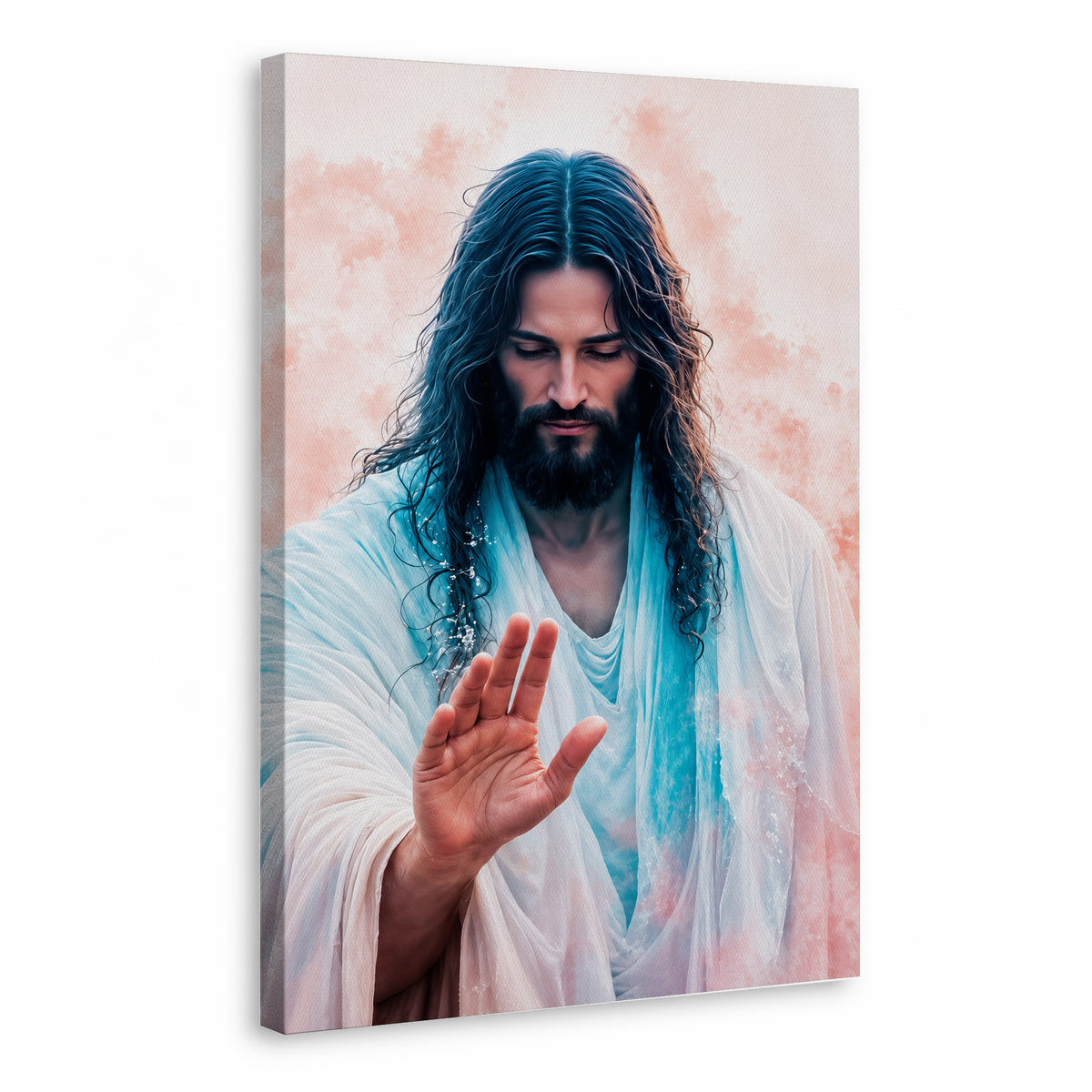The Healing Hand of Christ Poster/Canvas