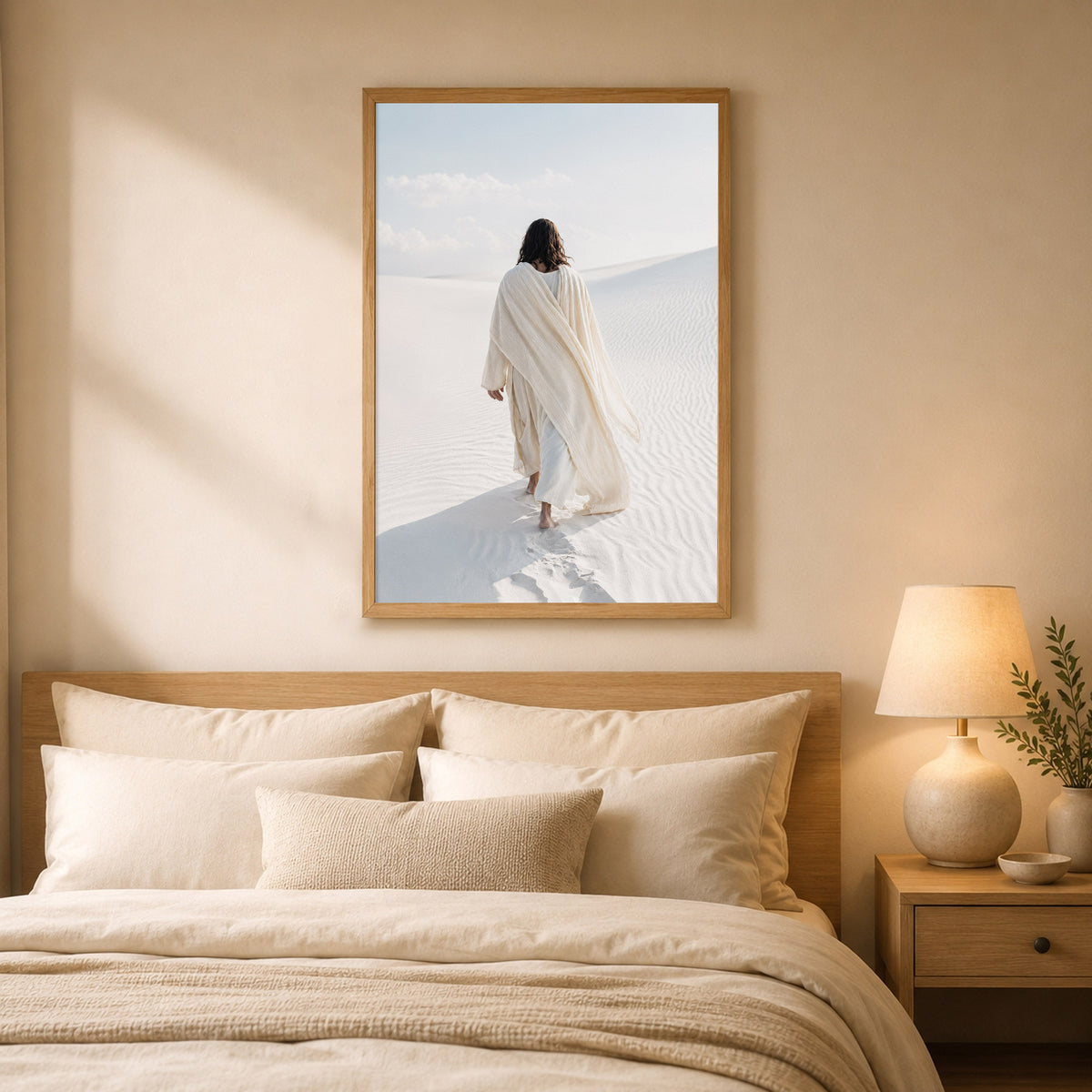 Guided by Faith Through the Wilderness Poster/Canvas