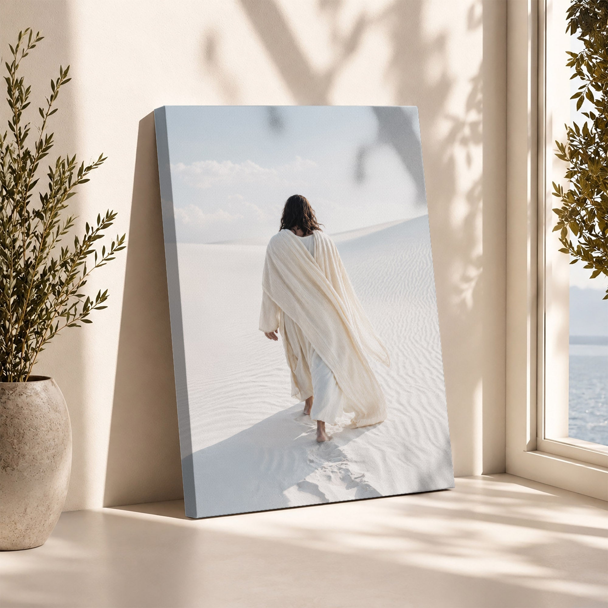 Guided by Faith Through the Wilderness Poster/Canvas