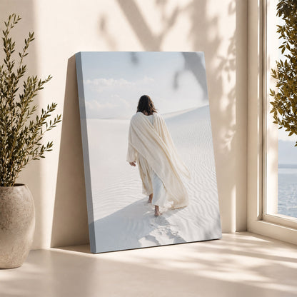 Guided by Faith Through the Wilderness Poster/Canvas