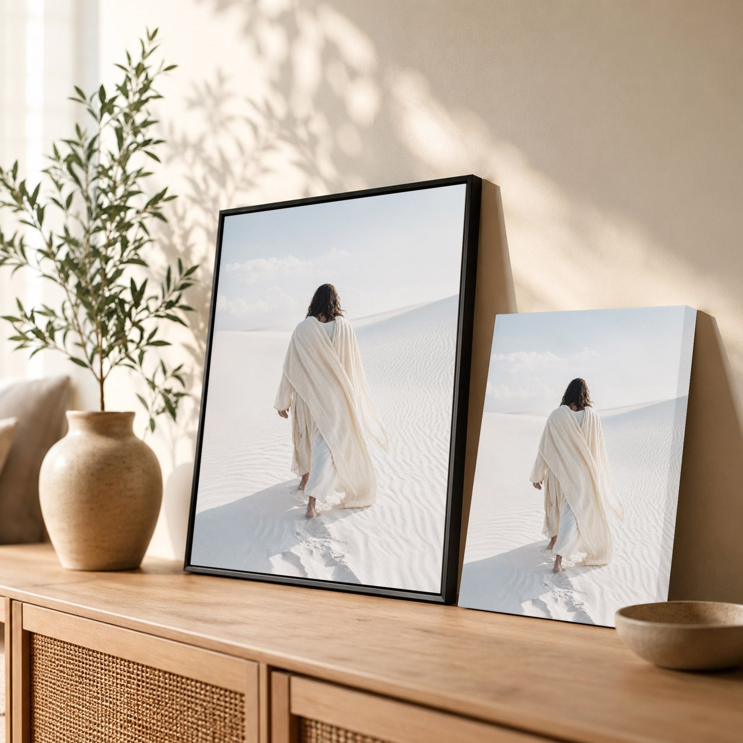 Guided by Faith Through the Wilderness Poster/Canvas