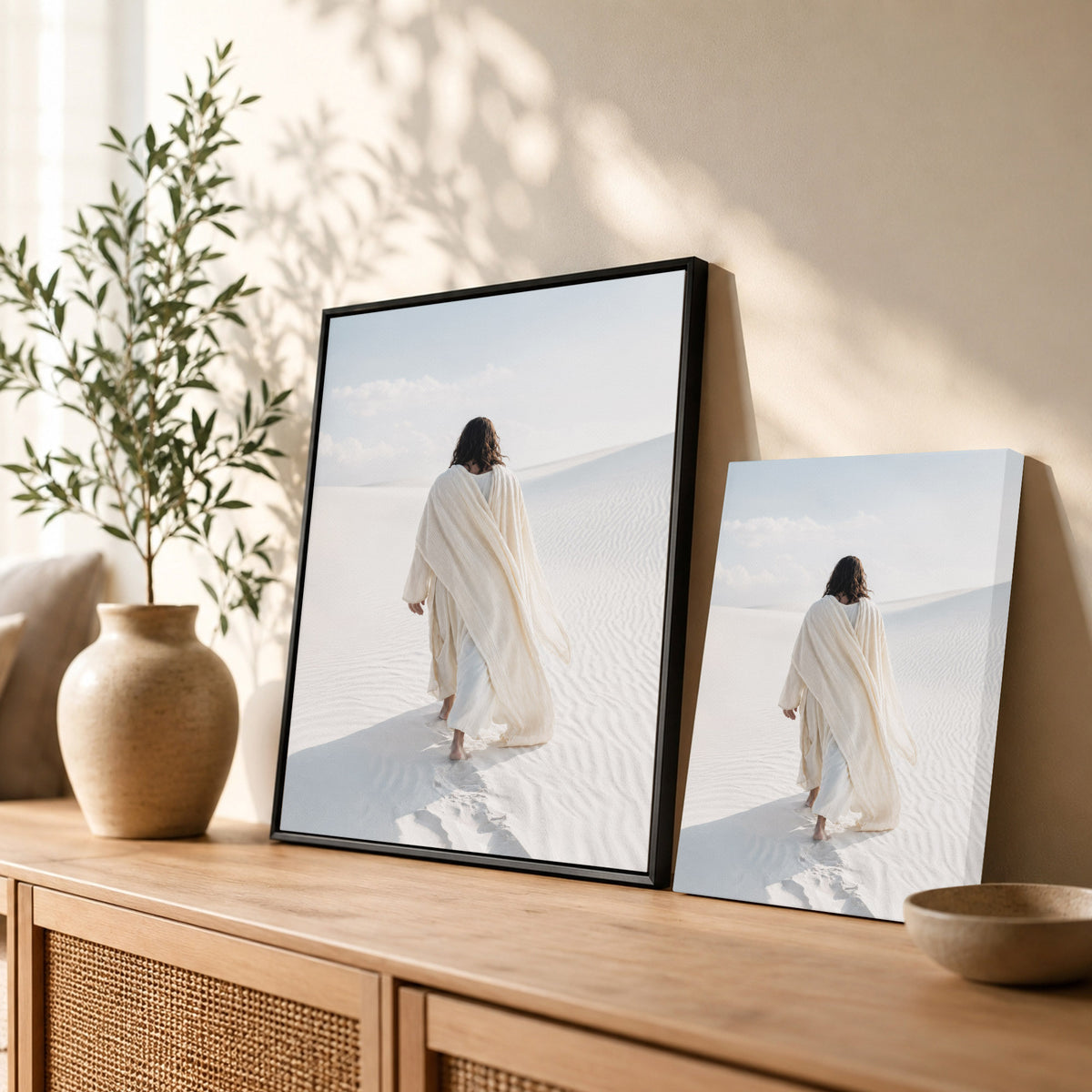 Guided by Faith Through the Wilderness Poster/Canvas