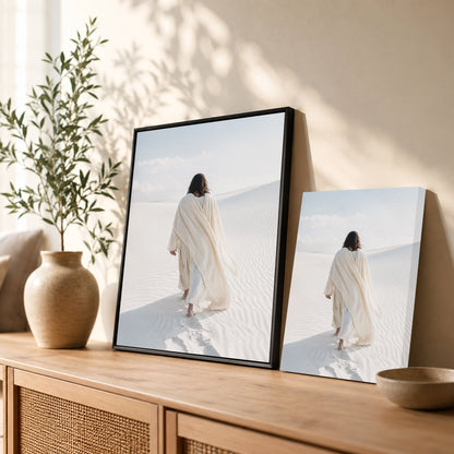 Guided by Faith Through the Wilderness Poster/Canvas
