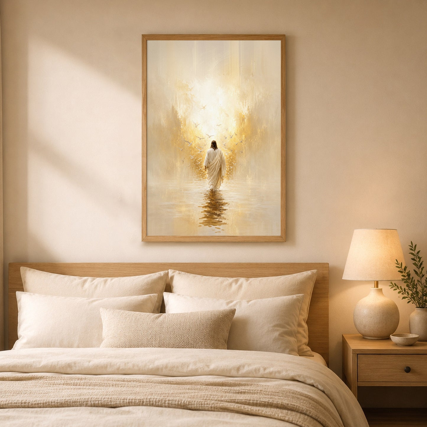 Walking Toward the Light of Grace Poster/Canvas