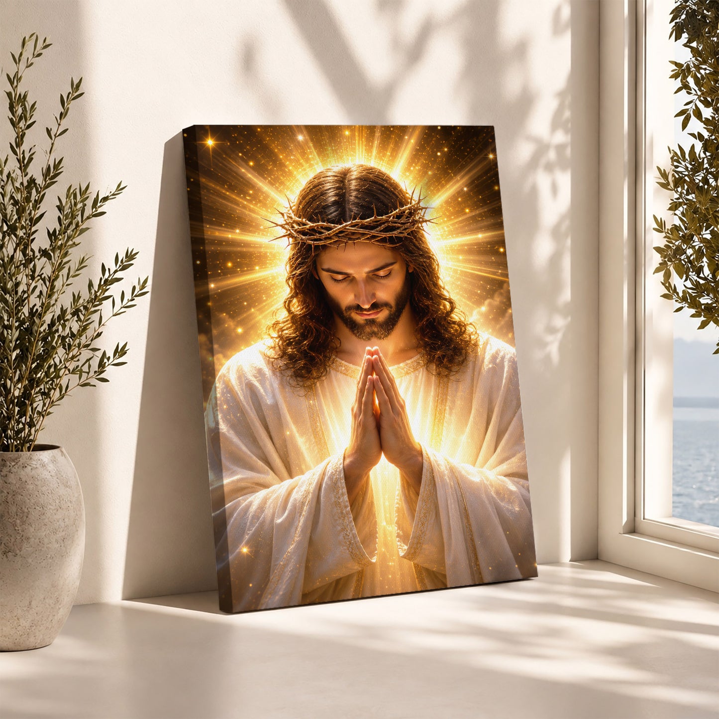 The Divine Light of Christ Wall Art Poster/Canvas