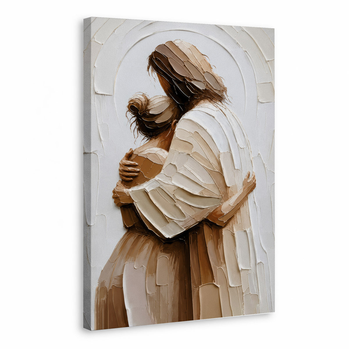 Divine Embrace Jesus Healing Touch Christian Wall Art Poster/Canvas