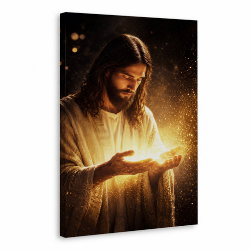 When Darkness Fades, Christ Shines  Wall Art Poster/Canvas