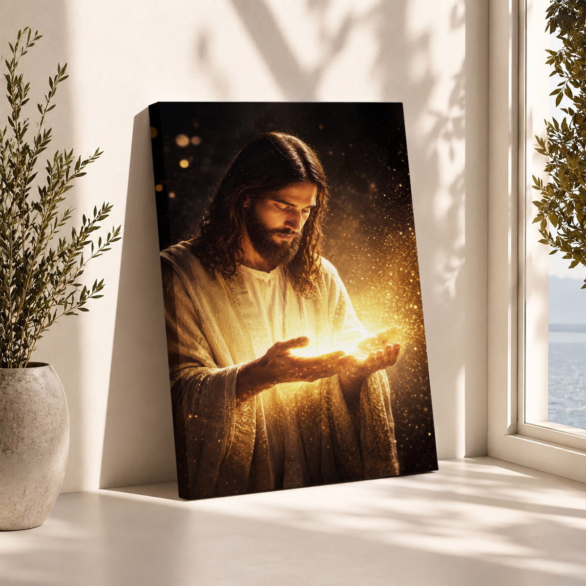 When Darkness Fades, Christ Shines  Wall Art Poster/Canvas